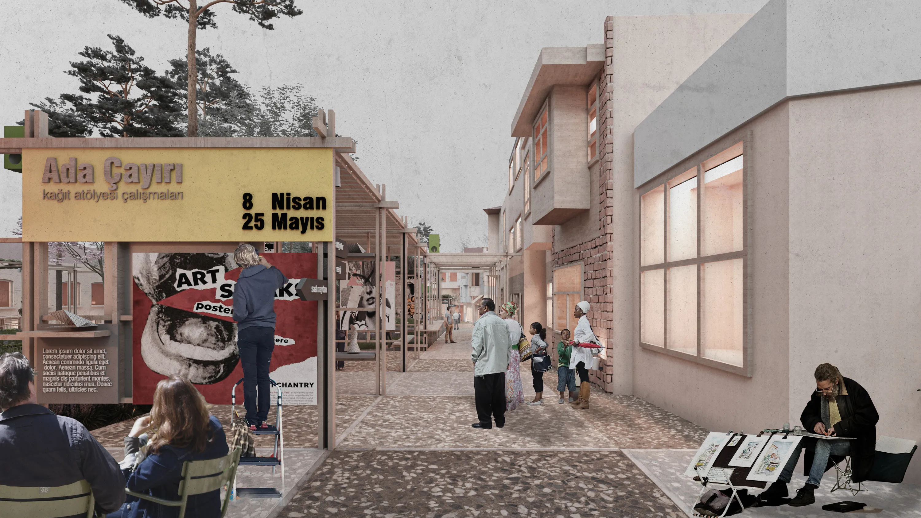 Büyükada Fayton Meydanı Kentsel Tasarım Yarışması – 1. Mansiyon